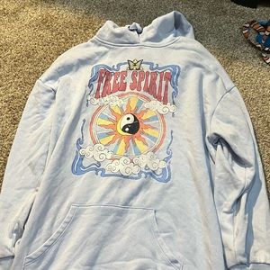 Light blue women’s sweatshirt